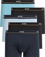 BOSS 5-Pack Essential Stretch Cotton Trunks