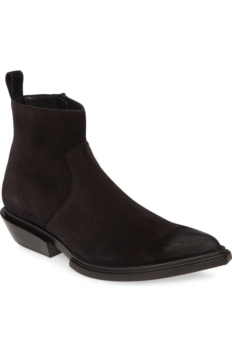 Balenciaga Santiag Zip Boot, Main, color,