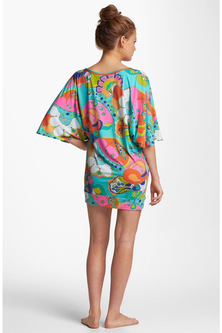 'Sea Cove' Tunic Cover-Up, Alternate, color, MULTI