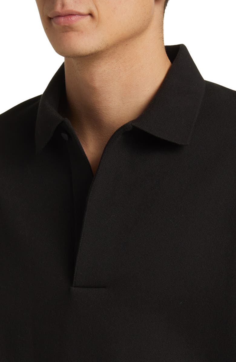 Fear of God Essentials Cotton Blend Polo Sweatshirt, Alternate, color, 
