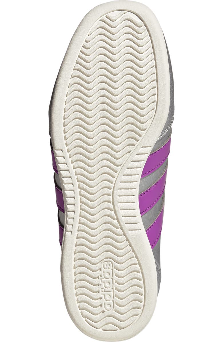 adidas Kids' Barreda Mary Jane Flat, Alternate, color, Silver / Purple / Off White