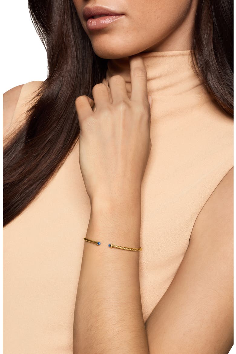 Micro Cablespira® Flex Bracelet, Alternate, color, SAPPHIRE