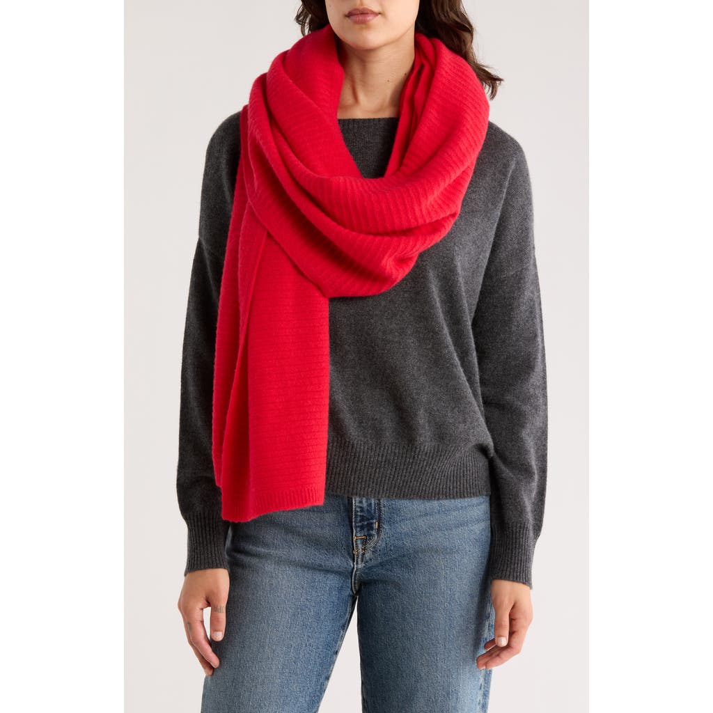 Nordstrom Cashmere Rib Scarf