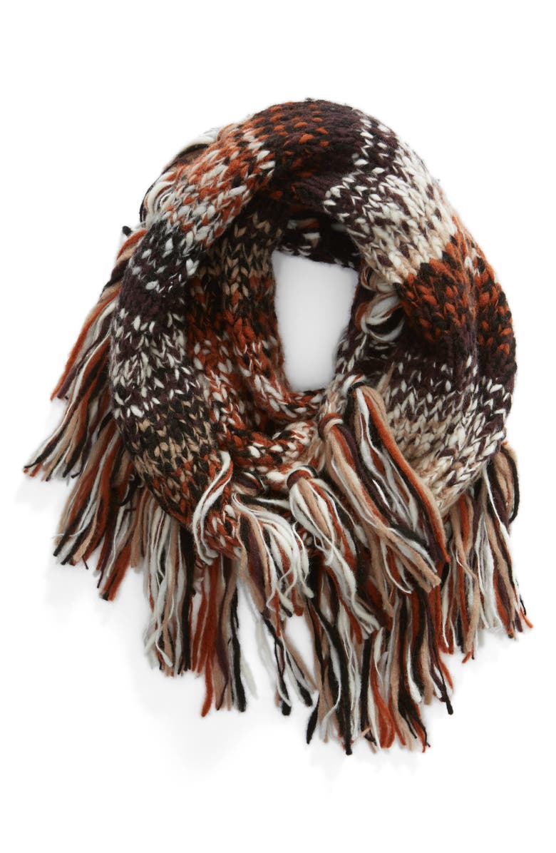 Frye Chunky Degrade Infinity Scarf, Alternate, color, 