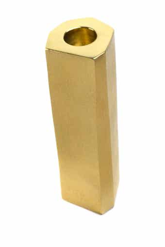 Tilted Hexagon Candleholder