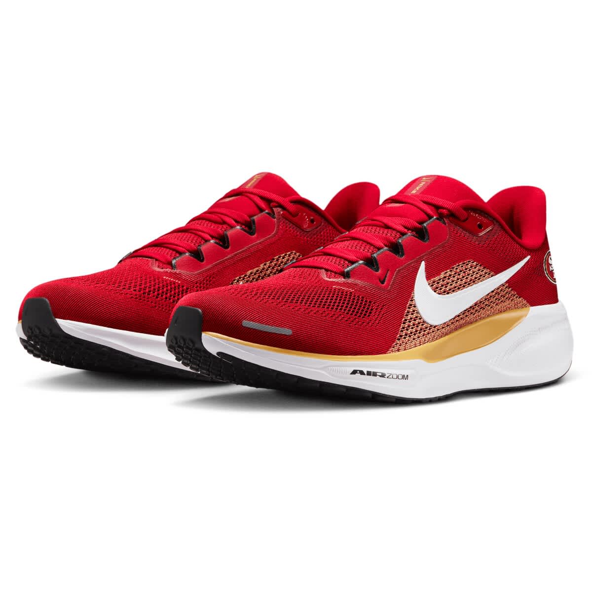 Nike Unisex Nike  Scarlet San Francisco 49ers Air Zoom Pegasus 41 Sneakers, Alternate, color, Scarlet