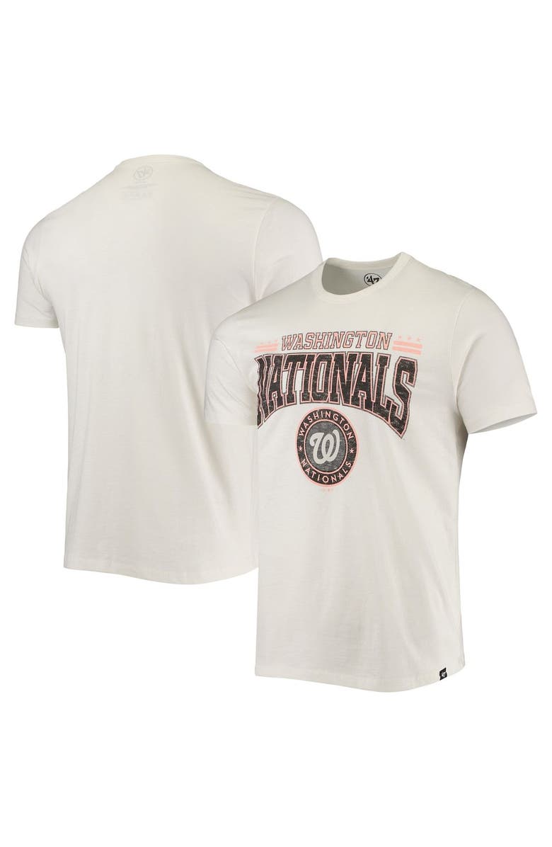 '47 Men's '47 White Washington Nationals City Connect Elements Franklin T-Shirt, Main, color, White