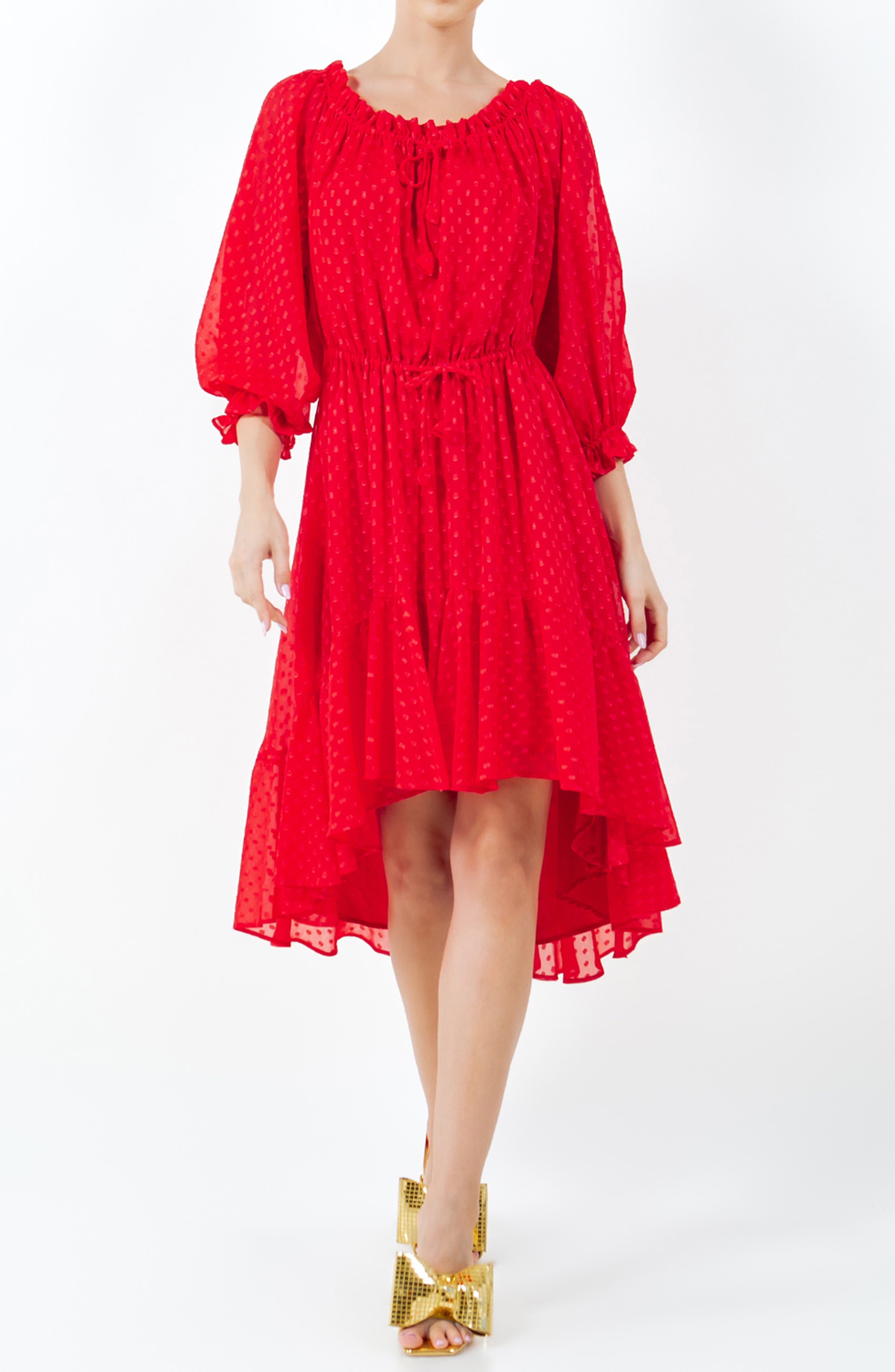MEGHAN LA Keiko Midi Dress