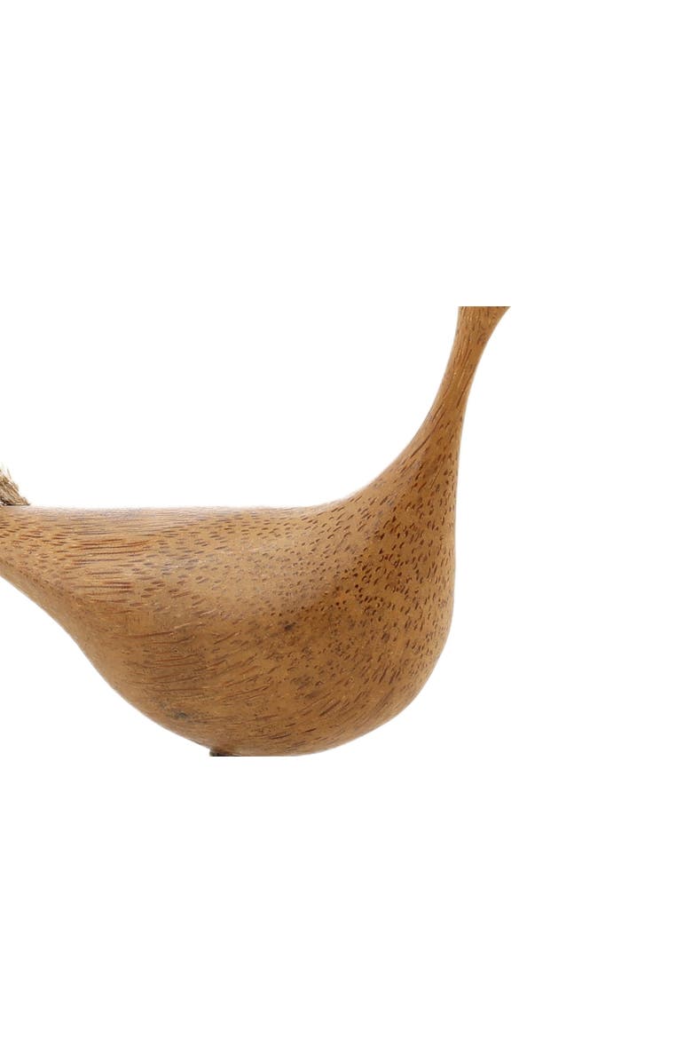 Dovetail Furniture Kestrel & Stone Bird Sculpture, Alternate, color, Natural/Black