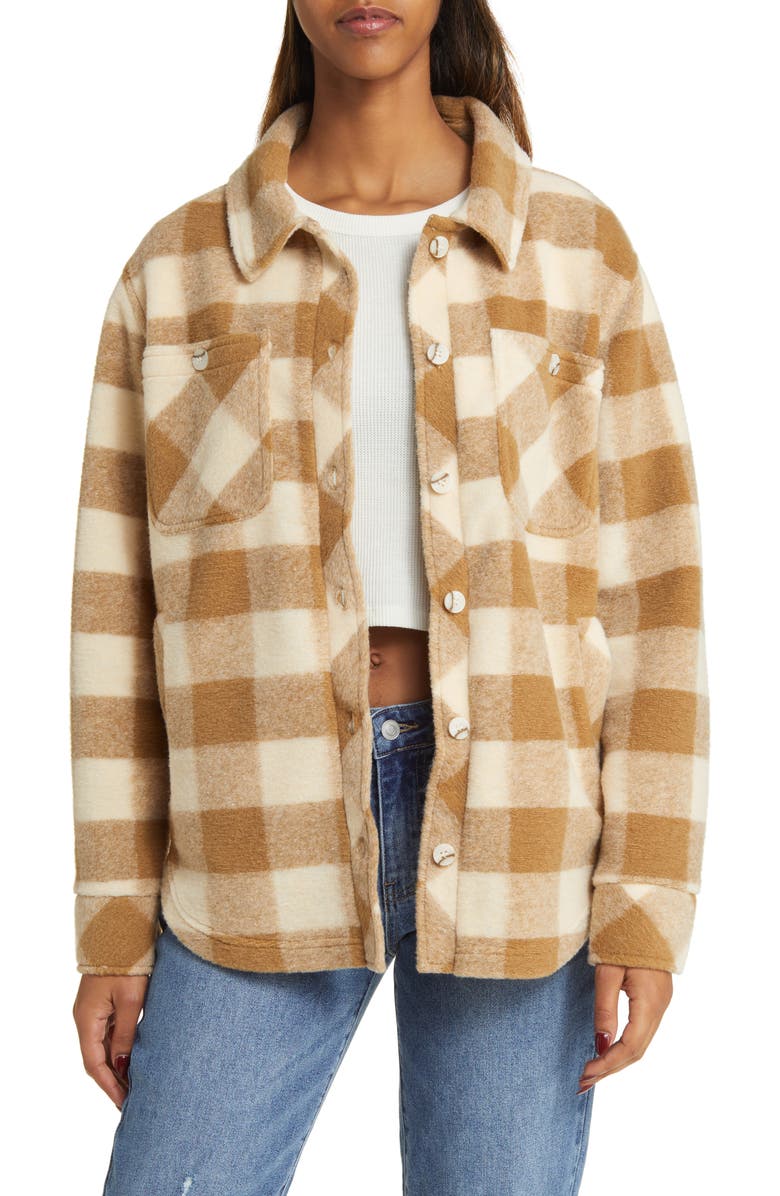 Thread & Supply Bufflalo Check Shacket, Main, color, 