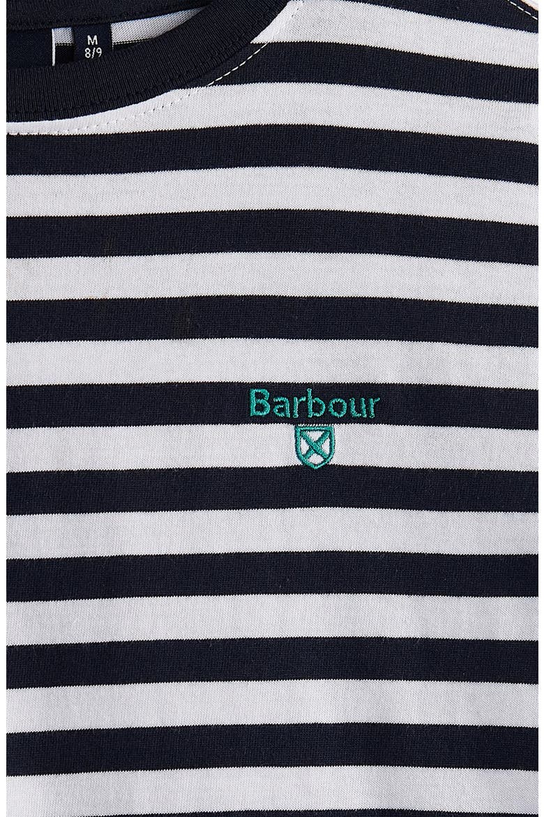 Kids' Finley Stripe T-Shirt, Alternate, color, NAVY