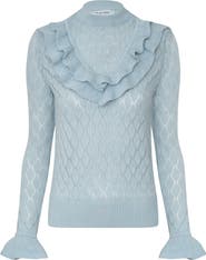 The Lulo Project The Quiet Storm Pointelle Sweater