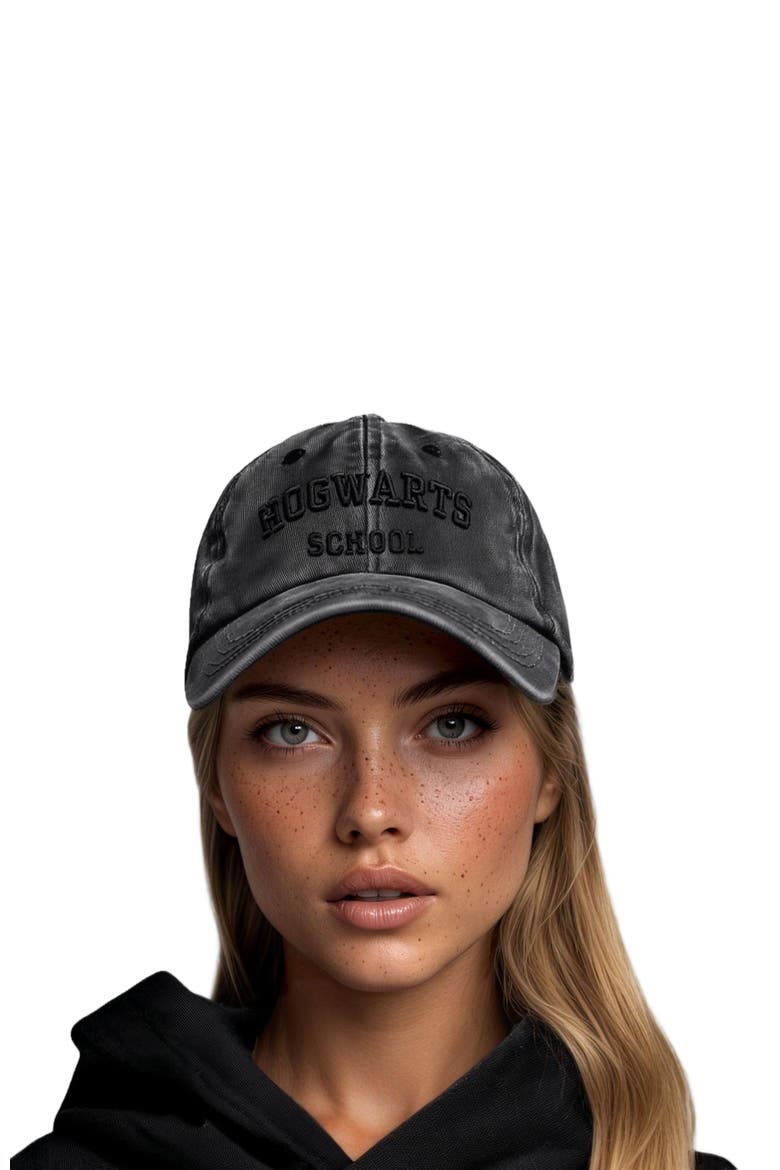 Harry Potter x Blvck 'Hogwarts' Cap, Alternate, color, Charcoal