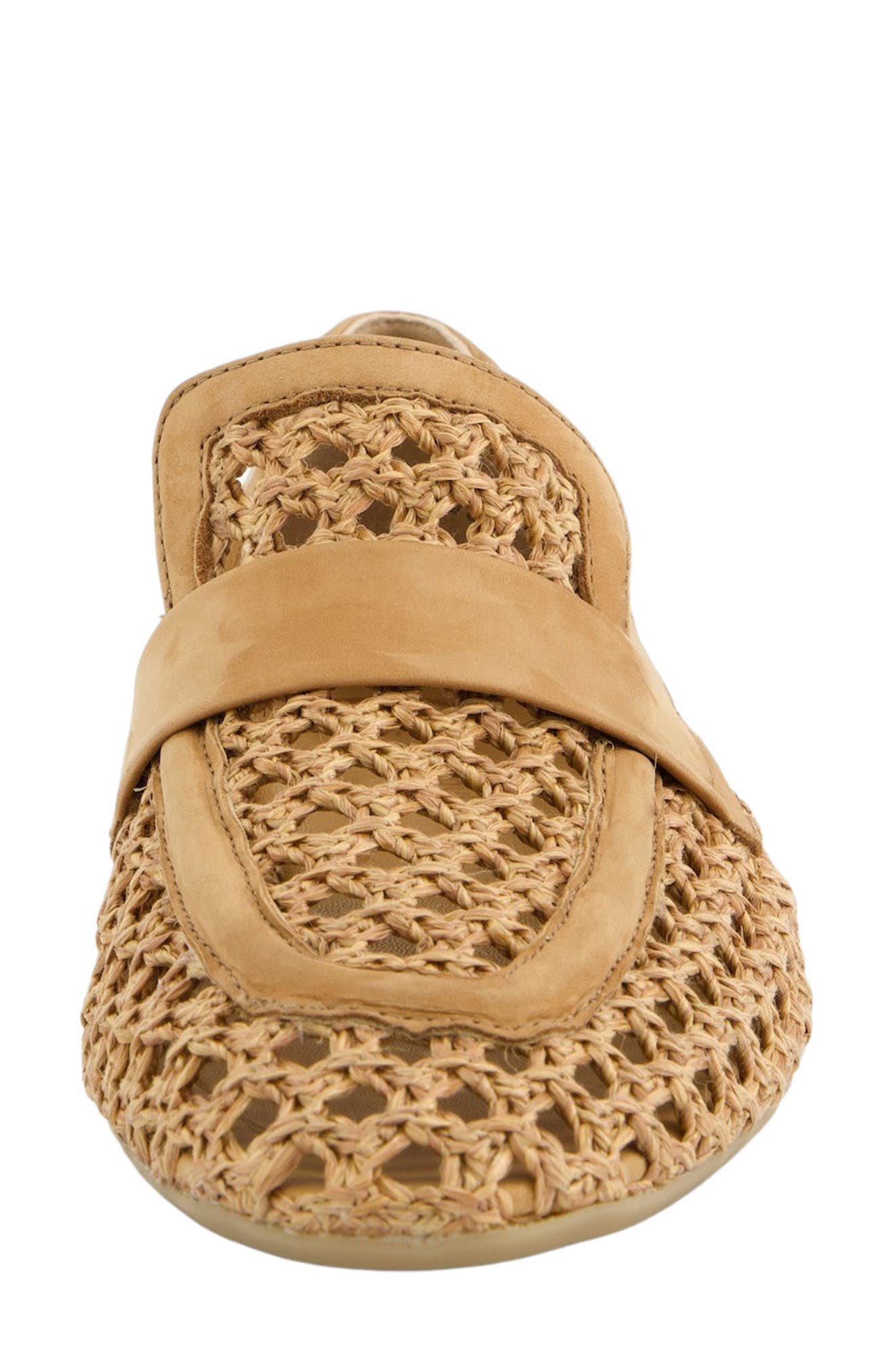 Delta Woven Loafer, Alternate, color, SISAL DIVA NUBUK