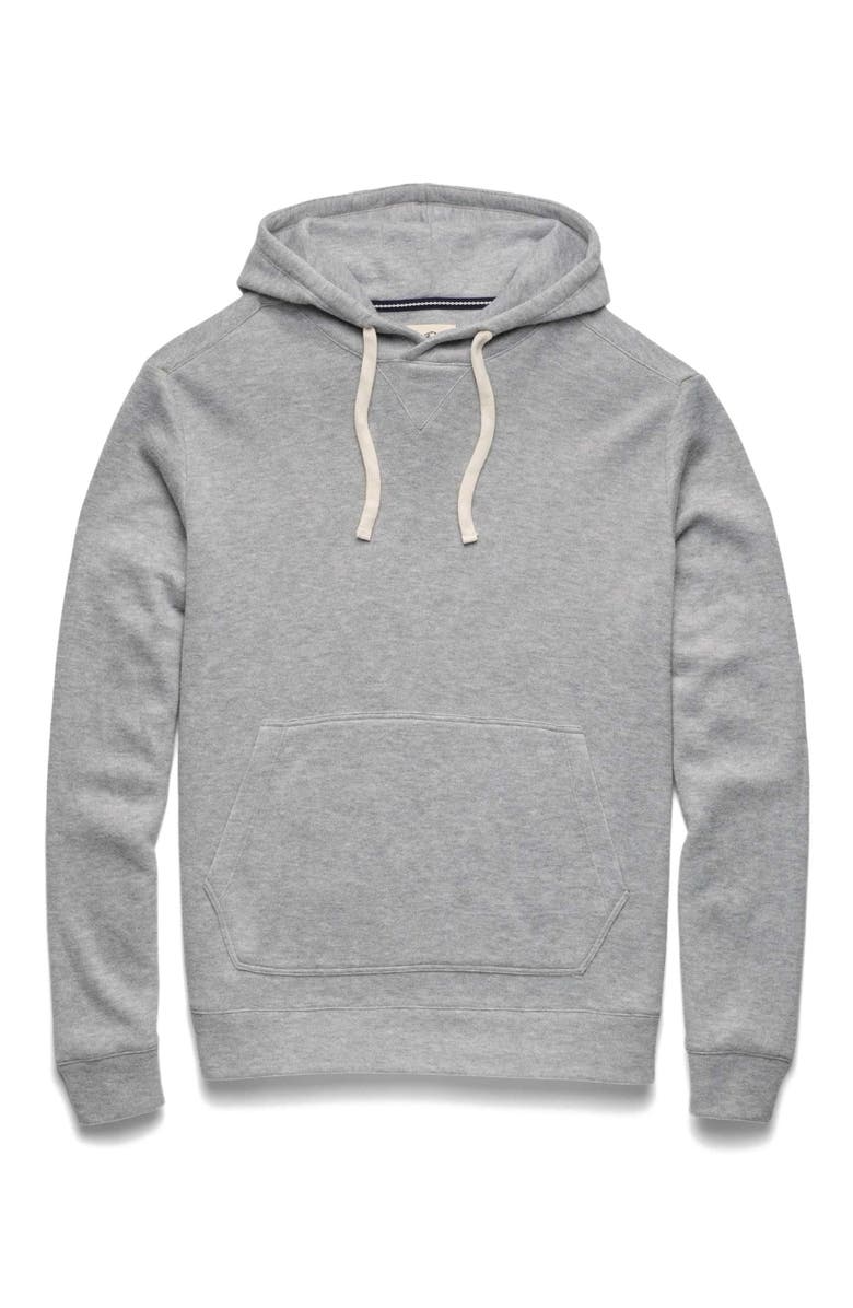 Surfside Supply Co. Justin Cashmist Fleece Hoodie, Main, color, Heather Grey