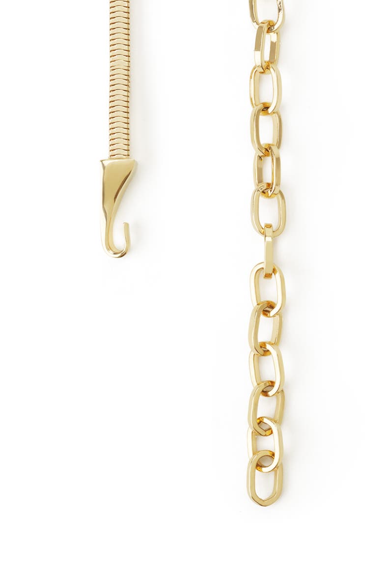 Twist Hip Belt, Alternate, color, Gold