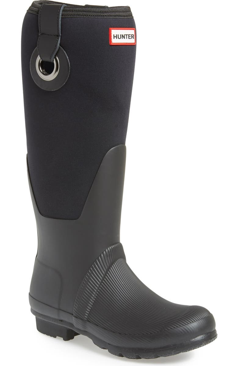 Hunter 'Original Scuba' Eyelet Waterproof Rain Boot, Main, color,