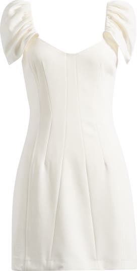 Whisper Flutter Sleeve Minidress