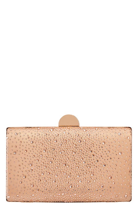 Glamorous Satin Evening Bag