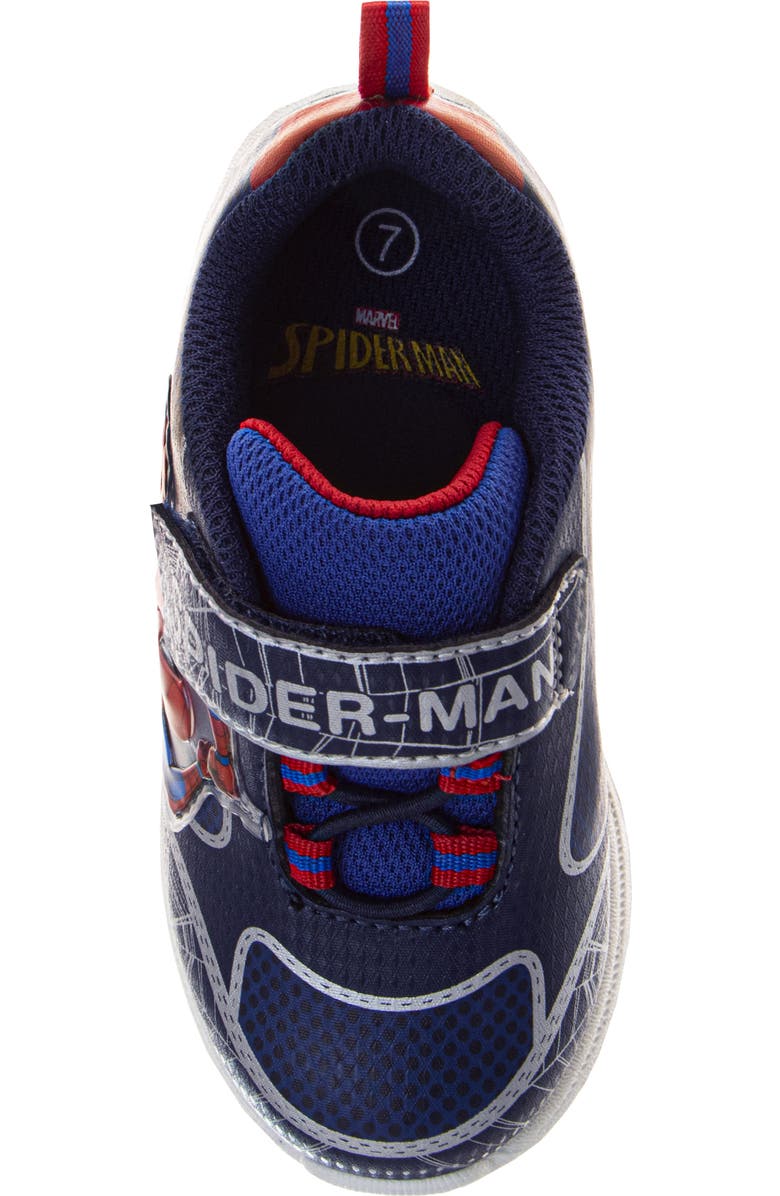 JOSMO Kids' Marvel Spider-Man Sneaker, Alternate, color, Navy/Blue