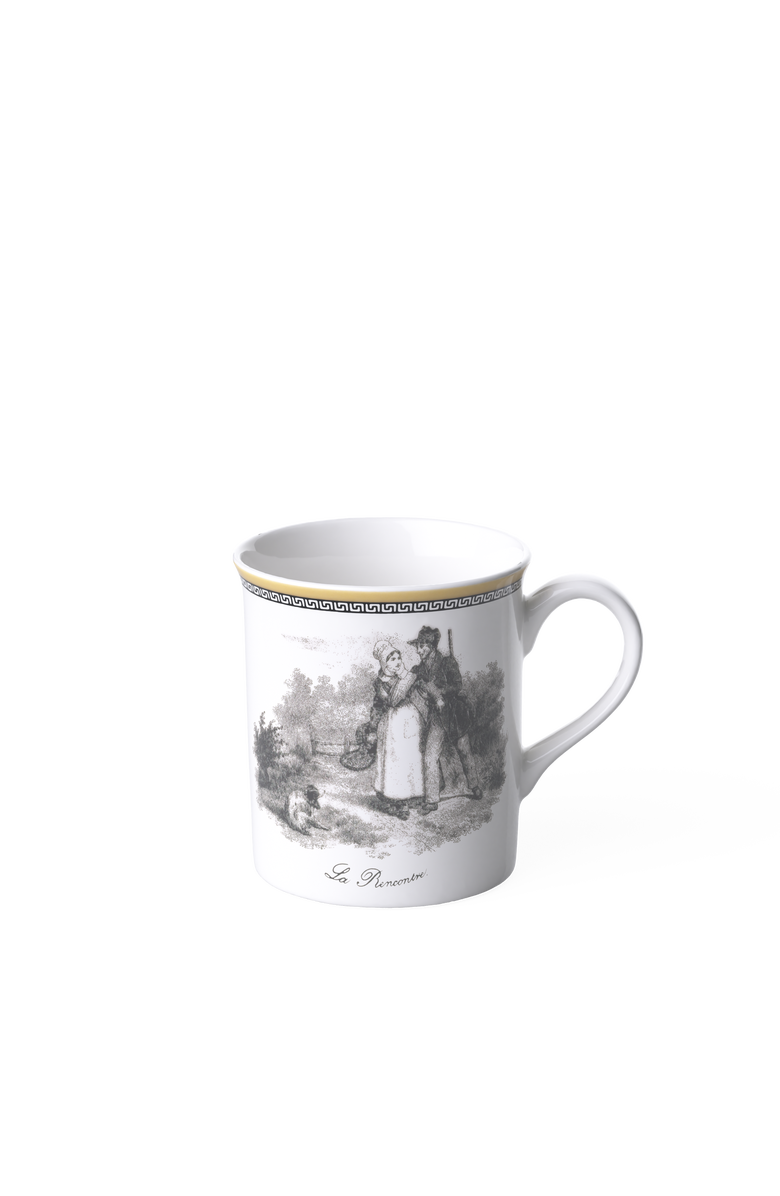 Villeroy & Boch Audun Chasse Mug, Main, color, Yellow