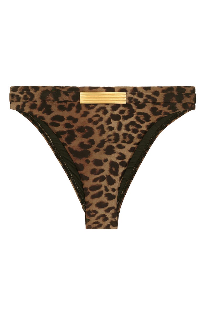 ViX Paula Hermanny Tammy Lindsay High Leg Bikini Bottoms, Alternate, color, Multi