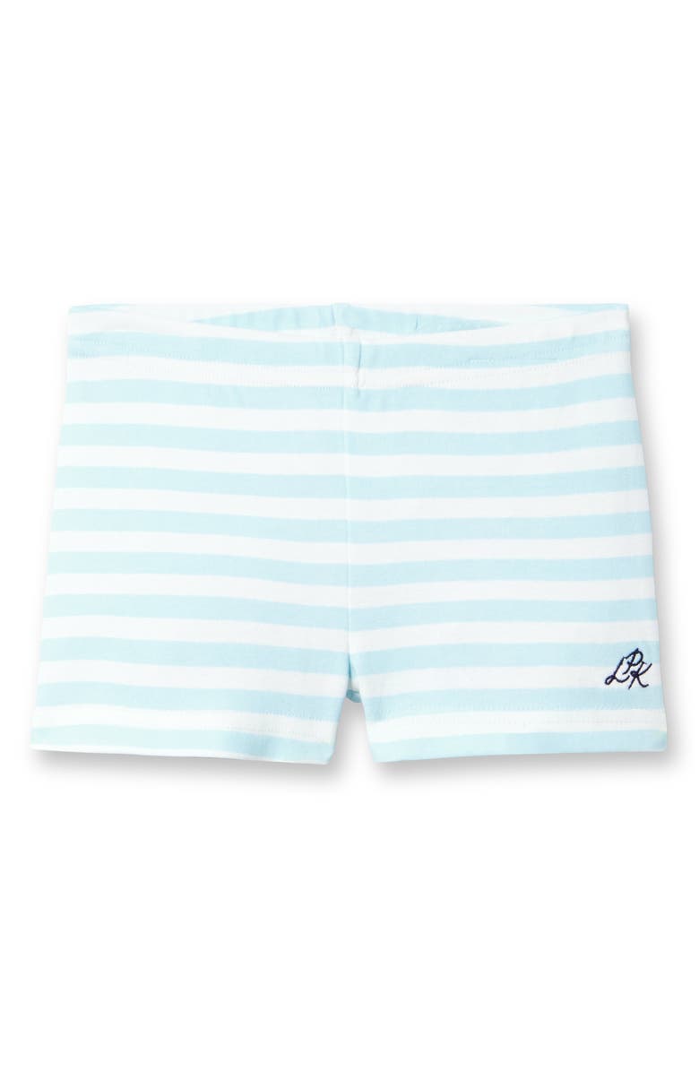 Little Paper Kids Arden Playground Shorts, Main, color, Ice Stripe