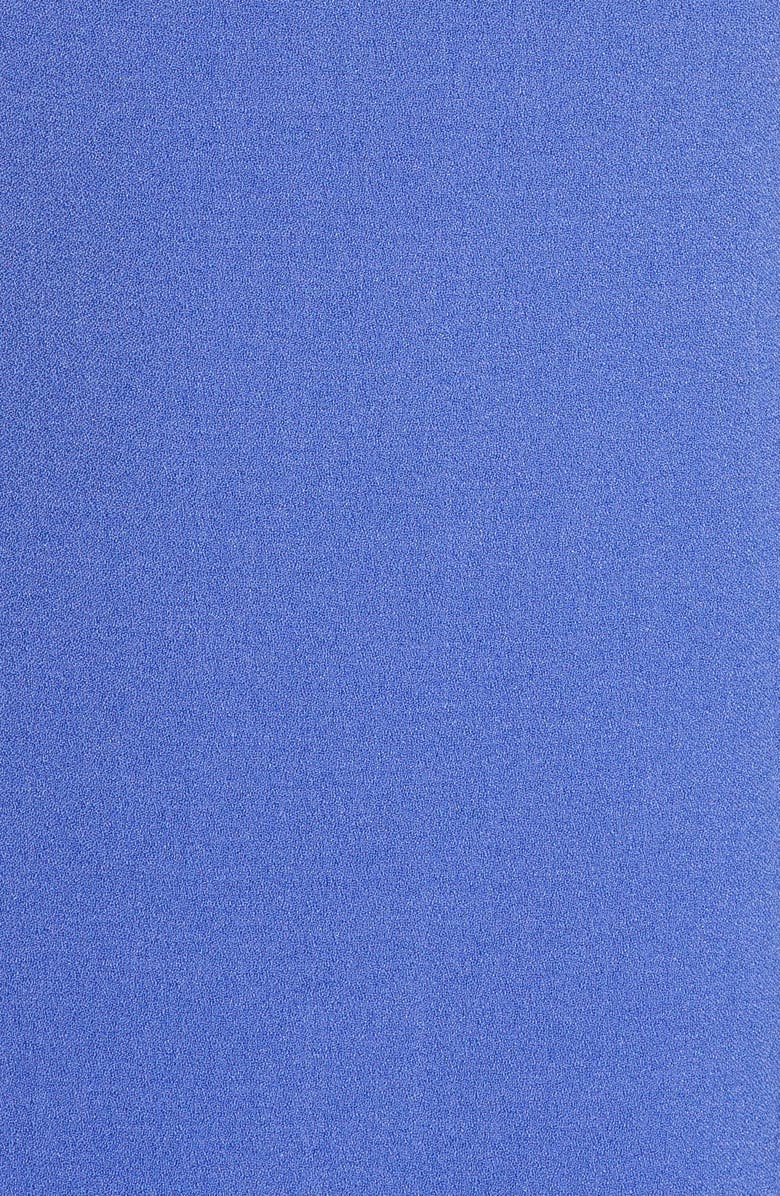 Harper Rose Double Collar Crepe Sheath Dress, Alternate, color, 