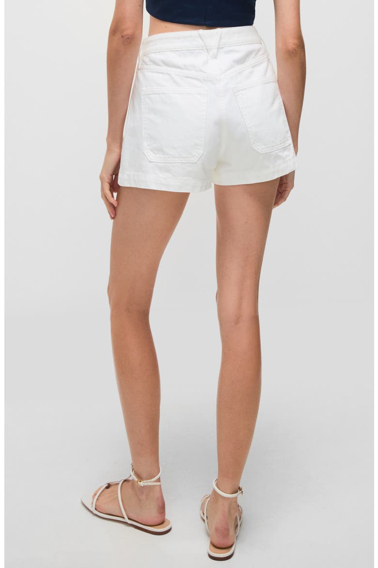 Timmi Cotton Shorts, Alternate, color, WHITE