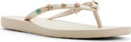 Roxy Hema Shell Stud Flip Flop