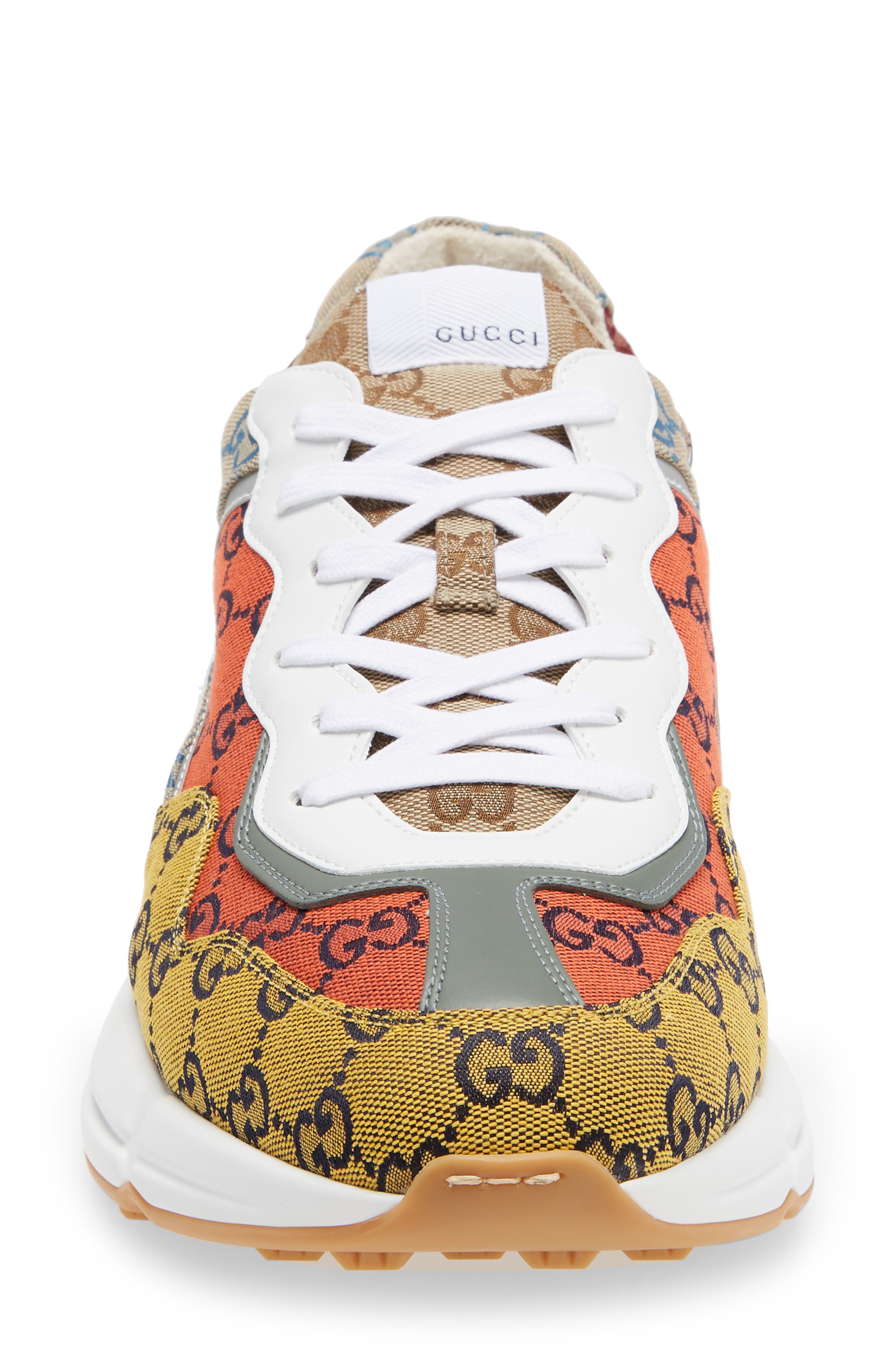 Gucci Rhyton Multicolor GG Sneaker, Alternate, color, 
