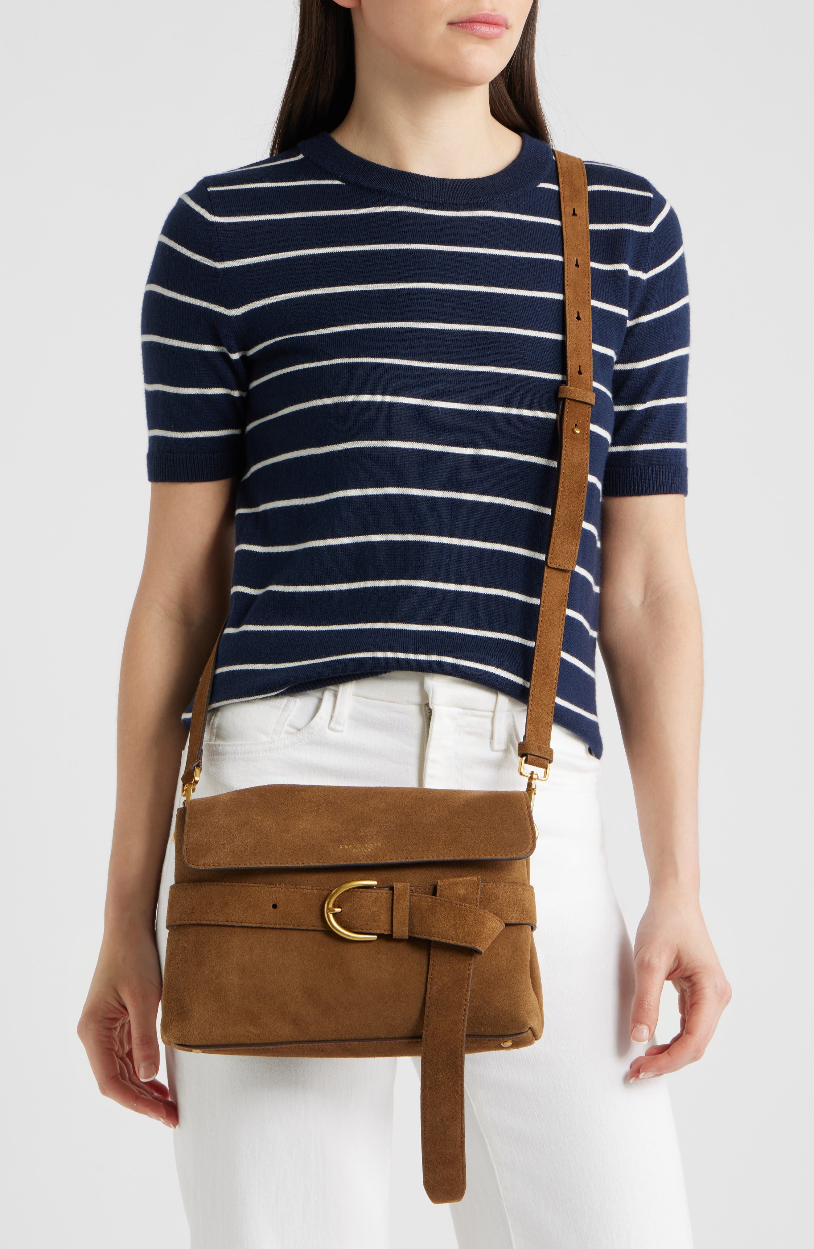 rag & bone Lexington Flap Bag, Alternate, color, Golden Brown