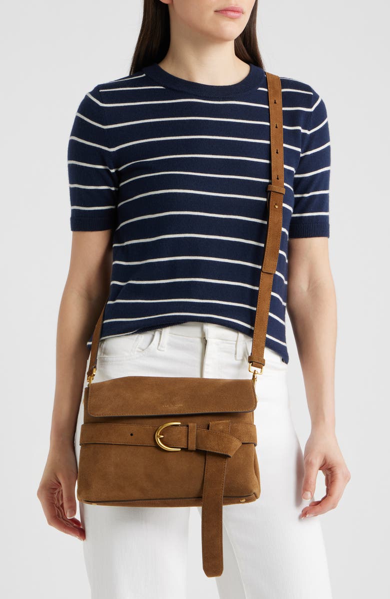 rag & bone Lexington Flap Bag, Alternate, color, Golden Brown