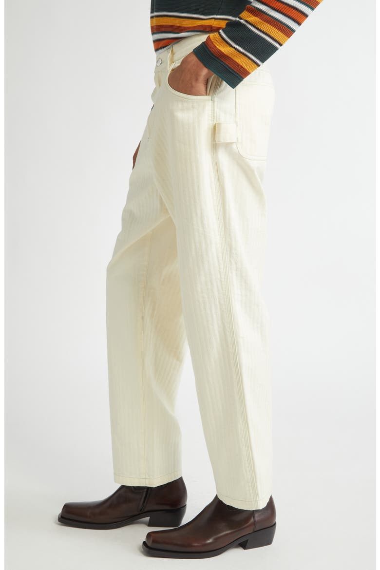 Greenskeeper Knolly Brook Cotton Trousers, Alternate, color, IVORY