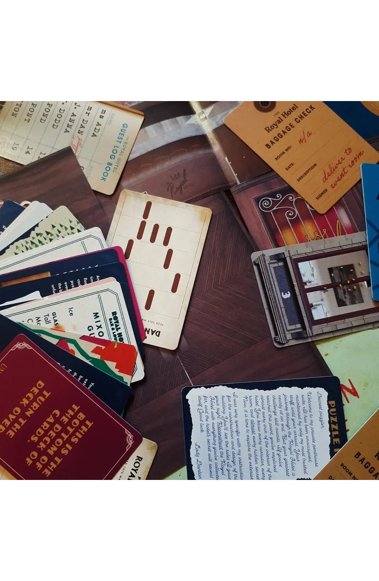 Professor Puzzle Unclaimed Royal Hotel Mystery Treasure Hunt Adventure, Alternate, color, 