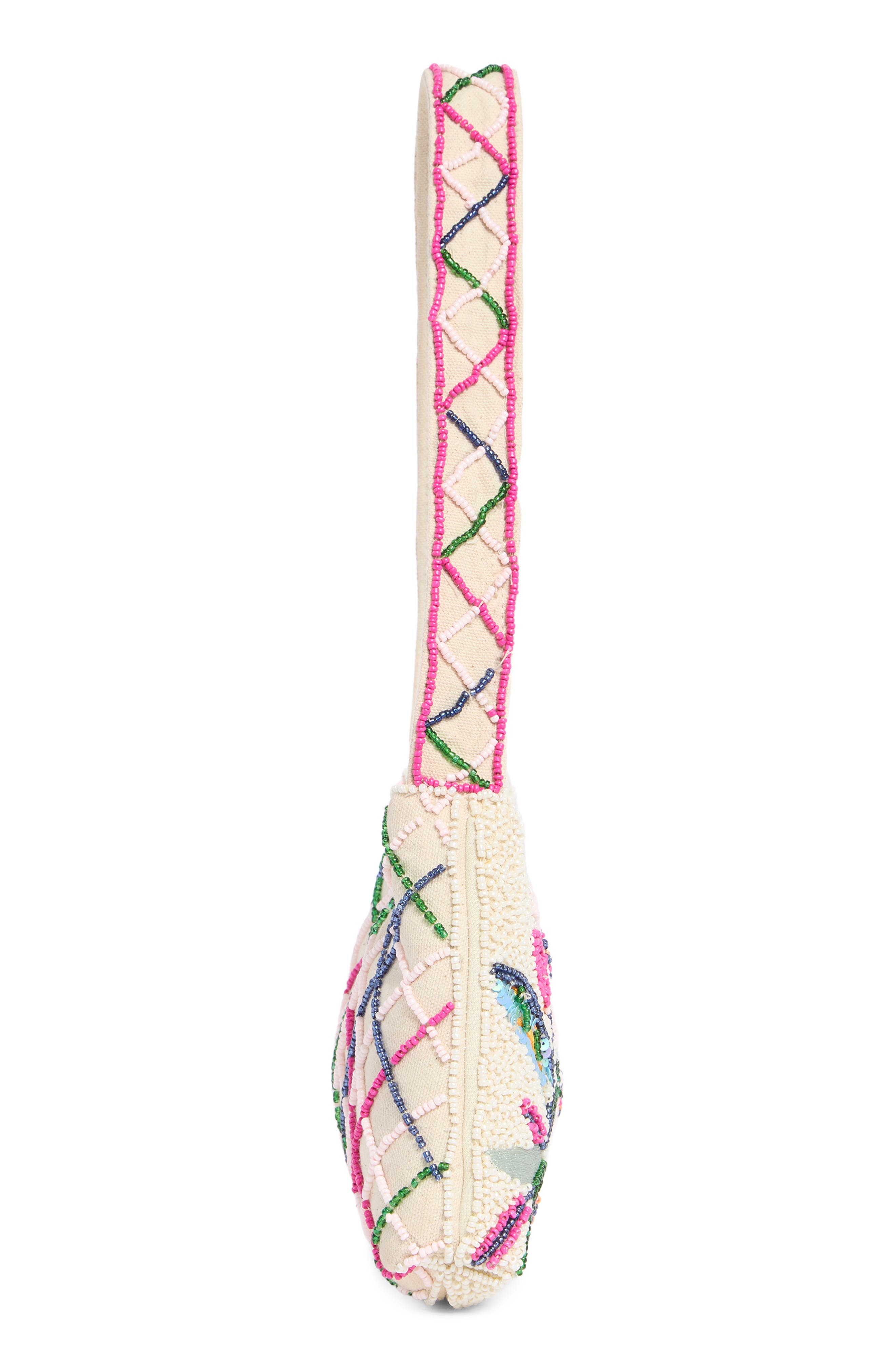Juniper Beaded Shoulder Bag, Alternate, color, MULTI FLORAL