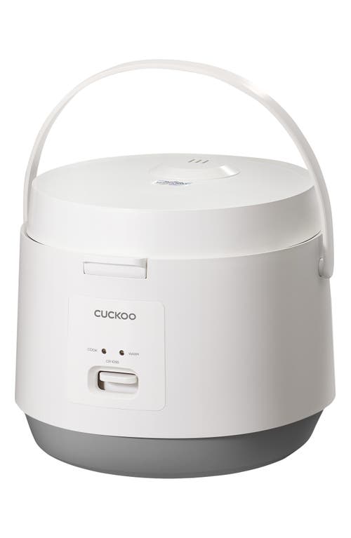 Cuckoo Micom 6-cup Rice Cooker In White
