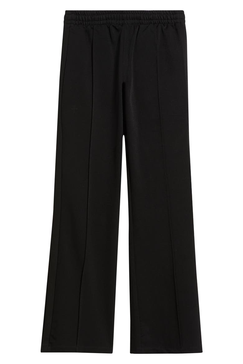 Notte Knit Track Pants, Alternate, color, BLACK