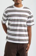 BP. Boxy Stripe Cotton Pocket T-Shirt