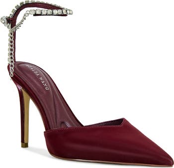 Rabrindra Ankle Strap Pointed Toe Pump