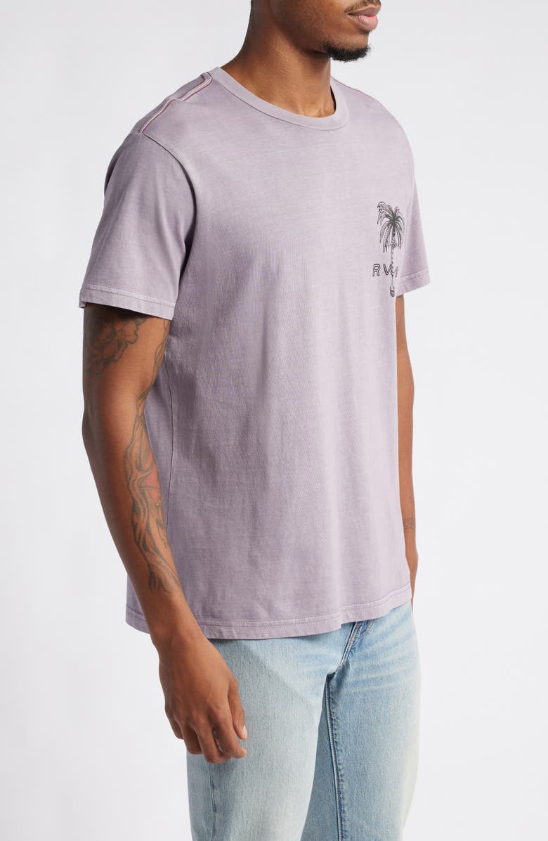 RVCA Pommier Palms Cotton Graphic T-Shirt, Alternate, color, 