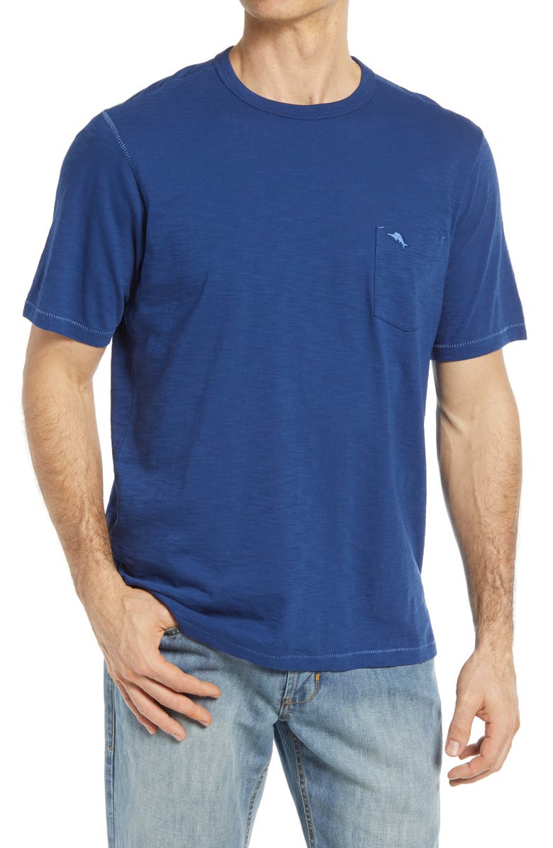 Tommy Bahama Bali Beach T-Shirt, Main, color, Bering Blue