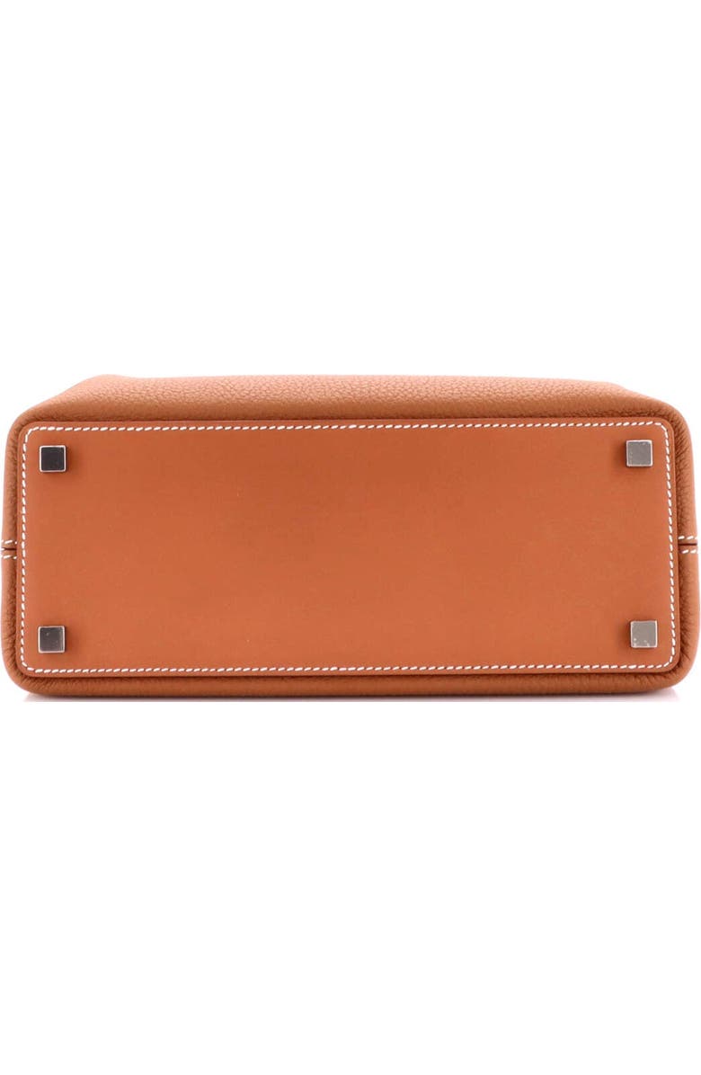 Pre-Owned Hermes Medor Handbag Togo, Alternate, color, Gold