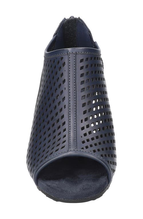 Easy Street Amira Laser Cut Pump In Navy