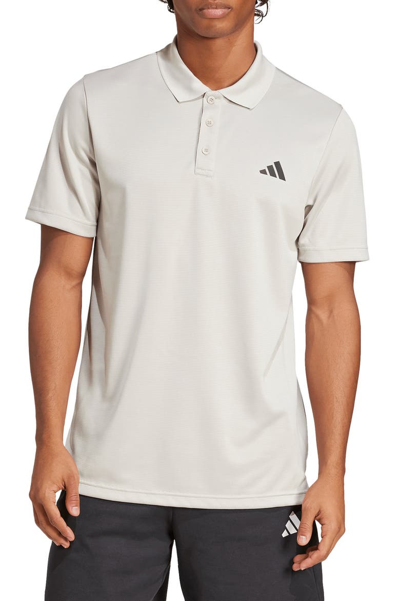 Sport Knit Polo, Main, color, WONDER ALUMINA