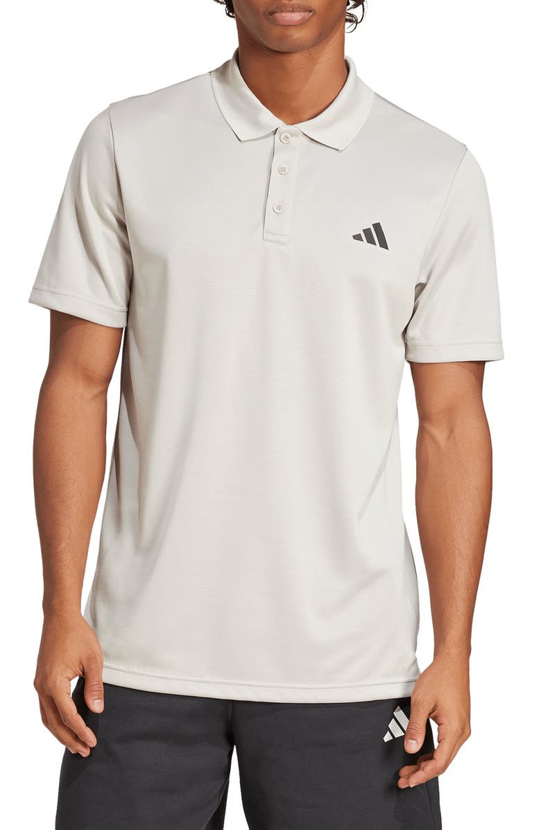 adidas Sport Knit Polo, Main, color, Wonder Alumina
