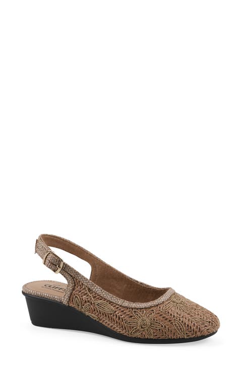 Borris Slingback Wedge (Women)