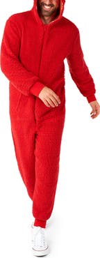 OppoSuits Sesame Street® Hooded Long Sleeve Fleece Jumpsuit