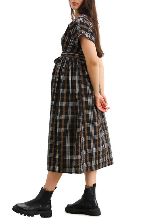 Hatch The Autumn Plaid Carolina Dress In Multi