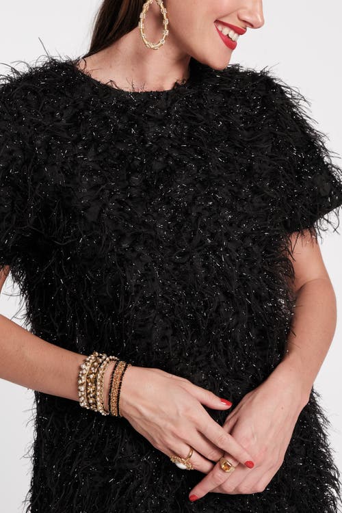 FRANCES VALENTINE FRANCES VALENTINE SHIFTY DRESS GOTHAM SHAG POLY
